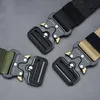 Ceinture tactique de chasse en plein air pour hommes, en Nylon, multifonction, Combat de survie, Corps marin de haute qualité pour hommes