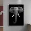 Moderne Wilde Afrikaanse Olifant Posters en Prints Muur Art Canvas Schilderij Dieren Foto 'S voor Woonkamer Cuadros Decor No Frame