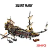 Silent Mary Ship Model Build Brick for Children Exhible Education Toys Toys Hirtivers Hishafricts Ancbated J220607