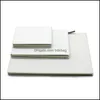Anteckningar Anteckningar Office School Supplies Business Industrial Sublimation Blanks A4 A5 A6 White Journal Notebooks Pu Leather ER Heat Transfer