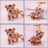 Китайский стиль Key Chain Kuxi Jewelry Zodiac Три NSIONAL TIGER CAR.