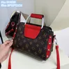 Wholesale factory ladies shoulder bag 4 colors retro letters printed mobile phone coin purse personalized rivet fashion handbag metal matching women backpack