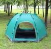 Portable Folding Outdoor Camping Tält 3 - 4 Person UV Skydd Utomhus Strand Resa Vandring Familj Picnic Tält Fullautomatisk Snabböppnande Canopy Shelter