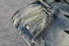 Jeans Herren Für Jungs Rip Slim Fit Skinny Hosen Schwarz Stern Patches Tragen Biker Denim Stretch Kult Stretch Motorrad Männlich Trendy Longcowboy