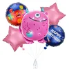 Décoration de fête 5 pièces/ensemble ballons monstres Globos ballon à hélium jouets décorations d'anniversaire fournitures