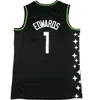 Nuove maglie da basket da uomo Anthony Edwards per Key Player Swing Man cucito e ricamato