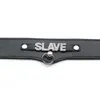 SMSPADE LEATHER BDSM COLLAR Vuxen Sex Toys Justerbara låsbara bälteslavfetisch Bondage Halsband Sele Toy för par 2204113616766