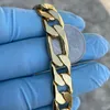 10 -миллиметровое итальянское ожерелье цепи фигаро 14 тыс. Золото GF