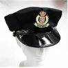 Bérets hommes et femmes insigne des états-unis chapeau octogonal capitaine noir haut plat scène Perforamce casquettes militaires béretsbérets