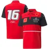 F1 Formula One racing suit 2022 red special edition team suit short-sleeved quick-drying top casual sports