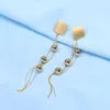 Dangle Lustre Bohème Boucles D'oreilles Bijoux De Mode Multi-couche Chaîne Gland Carré Géométrie Longue Boucles D'oreilles 2022 Déclaration Pour WomenDan