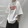 T-shirt uomo Hip Hop Abbigliamento unisex oversize Estate Uomo Casual Manica corta in cotone sciolto Top T-shirt da uomo di lusso 0615