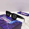 ブランドデザイナーの豪華なサングラスファッションファッションファッション女性女性rhude ins net red led small sun glasses retro 00243e 3udzufkl ufklufkl ufkl