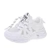 Enfants baskets décontractées petites chaussures blanches en cuir léger enfants chaussures maille respirant garçon fille tendance Cool mode Sport chaussons