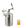 Torneira de Beer Tap Keg Com Ball Lock Desconectar Ferramenta de Bar 18/8 de aço inoxidável ou latão CHROMED STEM Homebrew Dispenser Acessório Assembléia rápida