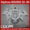 Yeşil alevler için bodywork kiti Daytona 600 650 CC Daytona650 02-05 Cowting 104HC.18 Daytona600 2002 2003 2004 2005 Bodys Daytona 600 02 03 04 05 Tam Kaplamalar