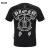 Men's T-SHIRTS ROUND NECK SS STONES GOTHIC PLEIN Rhinestone Skull Men T-shirts Classical High Quality Hip Hop Streetwear Tshirt Casual Top Tees PB 16633