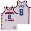 Mężczyźni Movie ALL AMERICAN MCDONALDS Basketball Jersey Vince Carter JOHNSON 32 LEBRON JAMES 23 LONZO BALL Carmelo Anthony Kevin 3 Durant 8 33 Mamba szyte Rozmiar S-3XL