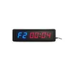 Timer na siłowni Timer Crossfit LED Clock Wall Monted Programowanie DIY duże odliczanie gier