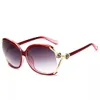 2022 Óculos de sol da moda nova feminina Large Frame Classic Sunglasses