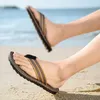 Non-Slip Soft Sole Slippers Men Outdoor Couples Comfortable Leisure Beach Play Personality Beach Sandals