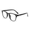 선글라스-1.0-1.5-2.0-2.5-3.0 ~ -6.0 투명 마감 근시 안경 남성 여성 검은 안경 처방 근시 안경