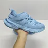 Fashion Triple S Scarpe casual Chunky Platform Sneaker Altezza aumento Runner Ice Blue Beige Metallic Silver Pastel Fluo Green Uomo Donna Designer Chaussures