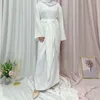 Plain Abaya Dubai Kimono Vest Turkije Hijab Moslim Jurk Afrikaanse Jurken Abaya Voor Vrouwen Kaftan Dubai Caftan Islam Kleding