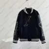 Moda varsity hayvan mektubu havlu nakış ceketleri tığ işi çiçek beyzbol ceketi cadde çiftleri kadınlar erkekler ceket hfxhjk107264144