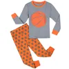 Pajamas Sets for Baby Kids Boys Girls Space Sleepwear Child Long Sleeve Cotton Pyjamas Children Christams Pjs 2-14 Years Old 220426