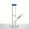 Pipa ad acqua in vetro Bong per narghilè da 8 pollici con downstem e ciotola gratuiti Colori disponibili Bong 18mm Joint Dab Oil Rig Narghilè Heady Recycler