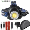 Novo Super Bright XHP180 Headlamp Head Lantelha Lâmpada Tocha Faróis à prova d'água USB Recarregável 18650 Lanterna de bateria