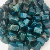 Objets décoratifs Figurines 100g cristal naturel Apatite gemme roche minérale coupe polissage utilisé pour la guérison Chakrasdécoratif