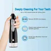 Irrigador bucal USB Recargable Flosser de agua Jet dental portátil 300ML Limpiador de dientes a prueba de tanque 220510