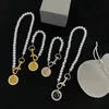 Designer court perle strass orbite collier clavicule chaîne baroque perle tour de cou punk colliers pour femmes bijoux cadeau de qualité supérieure