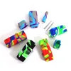 Roken Multi-functie Kleurrijke Silicone Catcher Paster Bat One Hitter Kit Droog Kruid Tobacco Wax Oliereilingen Lepel Nagels Tip Stro Draagbaar Hangende Touw Borstel DHL GRATIS