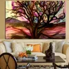 Tree of the Desert Pop Art Abstract Oil Målning Digitala tryck Canvas Art Wall Picture Living Room Poster Soffa Cuadros Decor