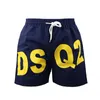 2022SS Mens Swimwear Brand Man turtle starfish Surf DSQ Board Shorts Summer Sport Beach Homme Bermuda Short Pants Quick Dry Boardshorts 2SVH