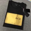 227 Fashion en's T-shirt da uomo Designer T Shirt da donna di alta qualità oro Lettera stampa manica corta girocollo in cotone Tees ees
