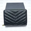 High quality Genuine Leather Purse card holder Lambskin wallet Men famous Women's Holders Luxurys designer fashion Coin Nylon187U