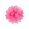 2.4 inch Chiffon Flower Hair Clips Cute Baby Girls Hairpins Princess New Handmade Barrettes Headwear Hair Accessories