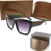 Dobra jakość okulary przeciwsłoneczne Womans Luksusowe męskie okulary słońca Ochrona UV Mężczyźni Projektancki gradient metalowy zawias Masowe Kobiety okulary z oryginalnymi pudełkami