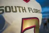 UF CEOA3740 NCAA COLLEGE 2021 Usf Jersey de futebol do sul da Flórida 2 Cronkrite 11 Blake Barnett 12 McCloud19 Bryce Miller 10 Kelley Joiner Jr. 85 Jacob