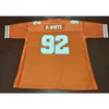 Chen37 Personnalisé Hommes Jeunes femmes Vintage Tennessee Volunteers # 92 Reggie White College Football Jersey taille s-5XL ou personnalisé n'importe quel nom ou numéro de maillot