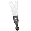 Metal Afro Hair Comb African American Pick Comb Hair Brush Salon Frisör Styling Tool Black Fist Hairbrush