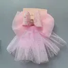 Направления детской головной убор Bowknot Clip Clip Wedding Flower Girl Headdressheadpieceses