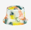 48 Styles Tie-Dye Bucket Hat For Women Fashion Classic Designer Hat New Autumn Spring Graffiti Fisherman Hats Sun Caps