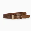 Mensb￤ltesb￤lten f￶r m￤n Designer Simple Design Niche Top Layer Cowhide Belt Crocodile M￶nster Dekorativa jeans B￤lte Kvinnors modetillbeh￶r 814484097