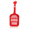 Plastic Pet Fecal Thickening Cleaning Spade Multi Color with Handle Cat Litter Shovel Durable Thicken Pets Supplies