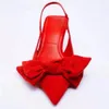 Fashion Bowknot Women Sandals Sexy Ankle Strap High Heels Female Pump Summer Wedding Prom Shoes Large Size 35~42